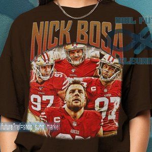 Nick Bosa Shirt, Homage Retro Classic Graphic Tee, Bootleg Best Seller Unisex Sp